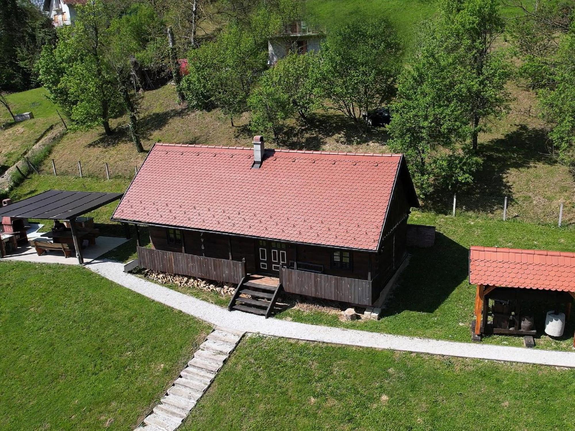 Tradicionalna Zagorska Drvena Kuca Stara Murva Tuheljske Toplice Eksteriør billede