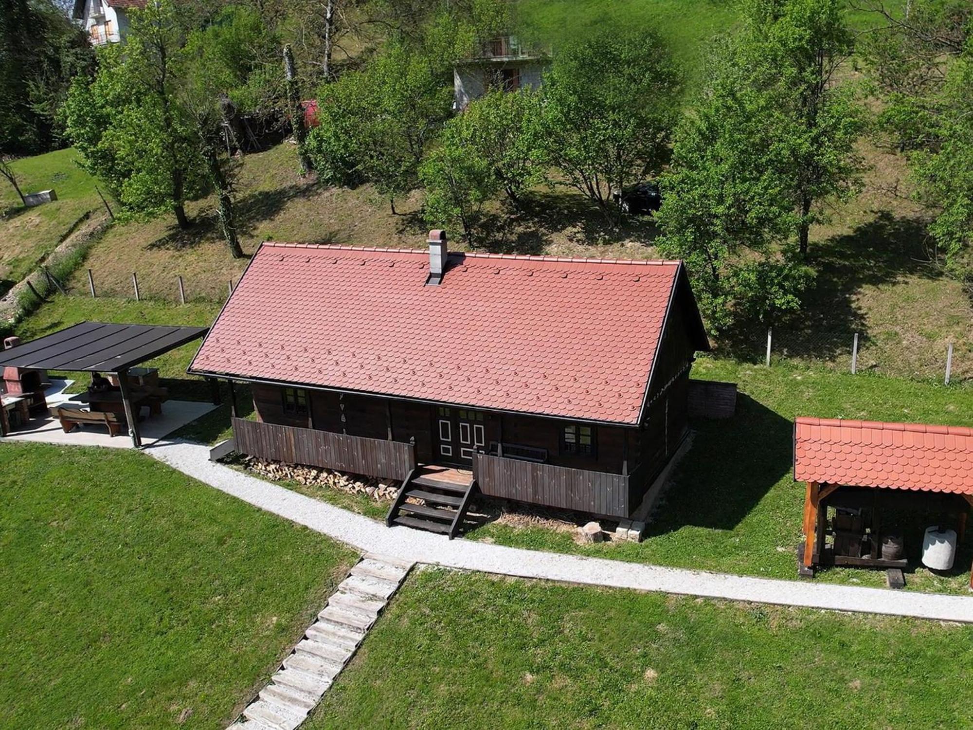 Tradicionalna Zagorska Drvena Kuca Stara Murva Tuheljske Toplice Eksteriør billede